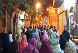 مظاهرةمسائية بمدينة الفيوم تهتف بالقصاص للشهداء