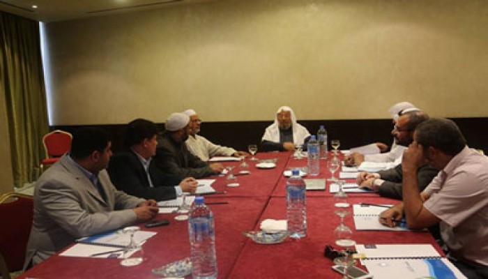 د.القرضاوي يجتمع بالهيئة الاستشارية للجامعة العالمية المرتقبة