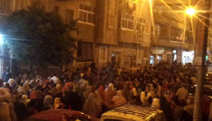 مسيرة بدمنهور تهتف بالقصاص للشهداء من قادة الانقلاب