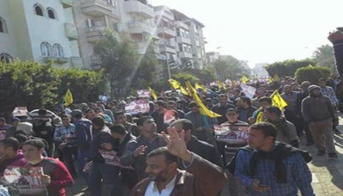 مسيرة لثوار البصارطة في جمعة "معًا للتطهير والتحرير"