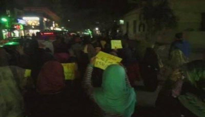 ثوار حلوان يتحدون قوات الانقلاب بمسيرة حاشدة