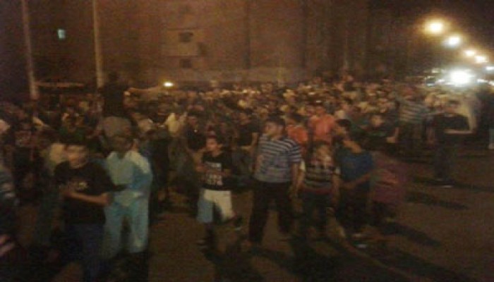 مسيرة ليلية لعفاريت شبين الكوم تهتف بإسقاط الانقلاب