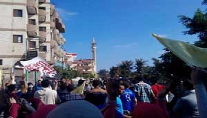 فيديو.. مسيرة لثوار كفر الزيات تندد بجرائم العسكر