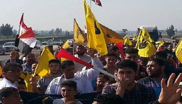 مسيرة لأهالي كفر السودان في جمعة "مكملين والله مولانا"