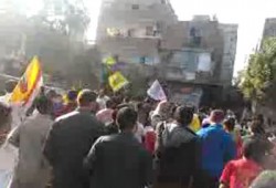 فيديو.. ثوار أبو زعبل يهتفون بالقصاص للشهداء والمعتقلين