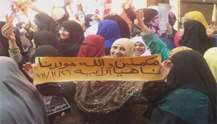 بالصور.. ناهيا تواصل الصمود ضد الانقلاب بمسيرة حاشدة