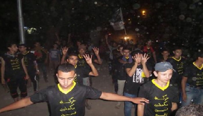 فيديو.. مسيرة شبابية بمنيا القمح تهتف بإسقاط الانقلاب