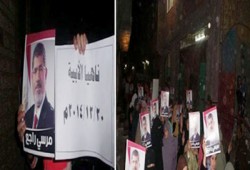 بالصور.. ثوار ناهيا يواصلون أسبوع "معًا.. ننقذ مصر"