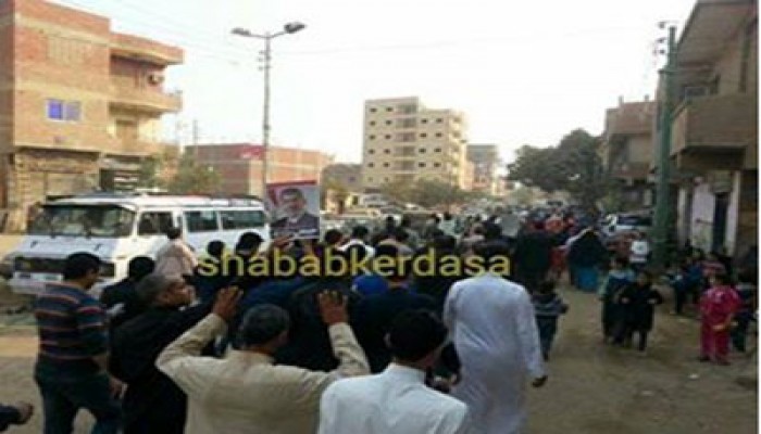 بالصور.. مسيرة ثوار كرداسة تهتف بالشرعية والحرية