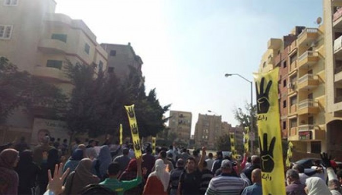 بالصور.. مسيرة حاشدة لثوار أكتوبر في أسبوع "معًا.. ننقذ مصر"