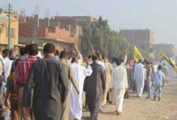 أهالي عرب العليقات يهتفون بإسقاط الانقلاب والقصاص للشهداء