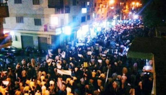 فيديو.. أحرار إسنا ينتفضون رفضًا لأحكام القضاء الفاسد