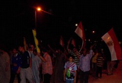مظاهرة ليلية بمدينة قوص تهتف بإسقاط حكم العسكر