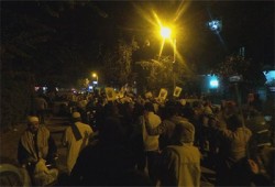 ثوار الوسطى يهتفون بإسقاط الانقلاب واستعادة الشرعية