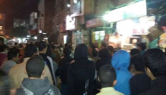 مسيرة ليلية شبابية بسعدية دمياط تندد بخراب الانقلاب