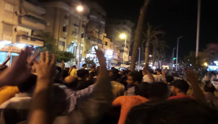 مسيرتان ليليتان بدمياط ضمن فعاليات "معًا.. نكمل ثورتنا"