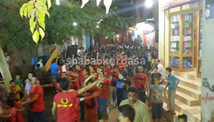 مسيرة ليلية بقرية ‏بهرمس‬ بالجيزة تهتف بإسقاط الانقلاب