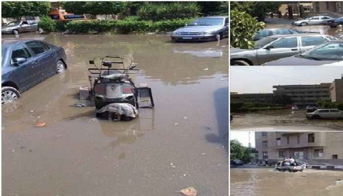 غليان بأسوان لغرق الأحياء السياحية في مياه الصرف الصحي