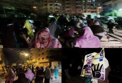 بالصور.. مسيرة حاشدة في أكتوبر تهتف بسقوط الانقلاب