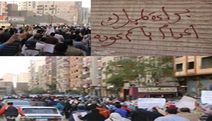 ثوار الهرم يطالبون بالقصاص للشهداء والإفراج عن المعتقلين