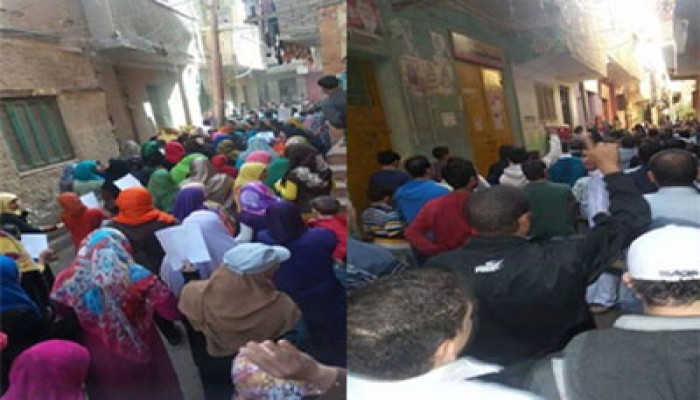 بالصور.. مسيرة حاشدة بناهيا تطالب بإسقاط الانقلاب