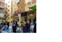 مسيرة حاشدة بالمعادي في أسبوع "معًا.. نكمل ثورتنا "