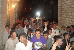 مسيرة ليلية بمدينة المنيا تهتف بالقصاص وإسقاط الانقلاب