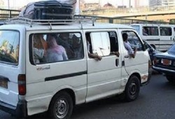 إضراب سائقي الأجرة بكفر الدوار رفضًا لإجرام شرطة الانقلاب