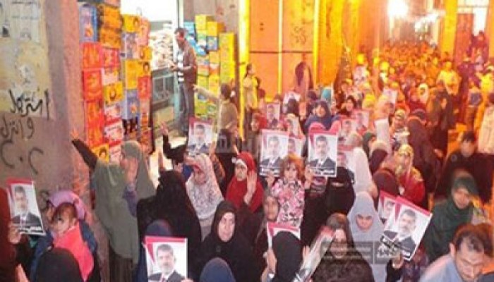 ثوار كرداسة يتظاهرون ضد الحكم بإعدام الأبرياء