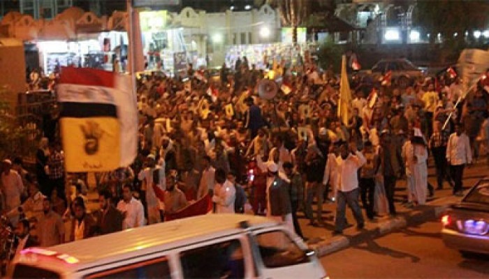 فيديو.. مسيرة ليلية بعرب العيايدة للدعوة للاصطفاف الثوري