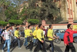 ماراثون على طريق "المنصورة- جمصة" رفضًا لحكم العسكر