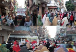 الرمل تنتفض عن بكرة أبيها للدعوة لتوحيد الصف الثوري