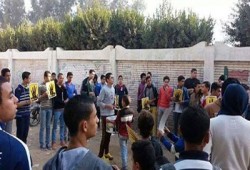 بالصور.. احتجاج طلاب كرداسة على حكم الإعدام لـ188 بريئًا