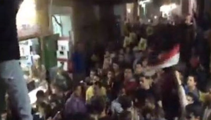 مظاهرة تهتف "القوصية فيها أحرار بتقول للسيسي ارحل يا حمار"