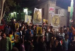 مسيرة بالقوصيةرفضًا لتبرئة المخلوعوتأكيدًا على مواصلة الثورة