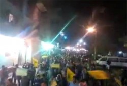 مسيرة حاشدة بباكوس تهتف "ثوار أحرار هنكمل المشوار"