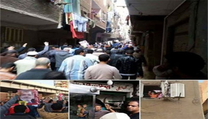 مسيرة حاشدة لثوار إمبابة في جمعة "الله أكبر إيد واحدة"