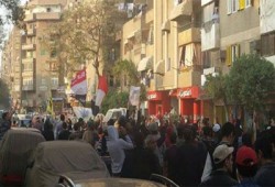 بالصور.. المعادى تواصل يومها الثوري للمرة الثانية