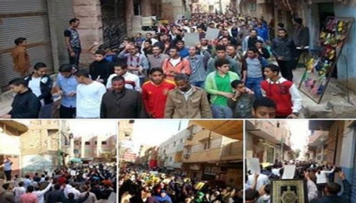 بالصور.. كرداسة تقرر التظاهر حتى يسقط الانقلاب