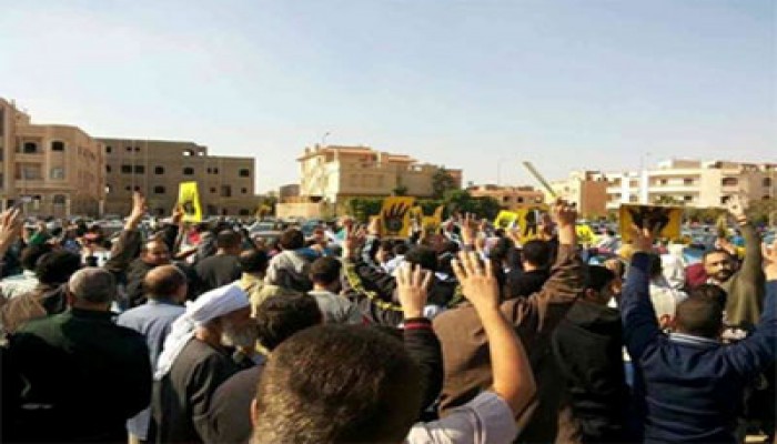 ثوار القاهرة الجديدة ينتفضون للمرة الثانية رفضًا للانقلاب