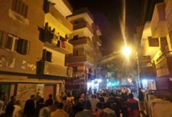 مسيرة حاشدة بالبدرشين والانقلاب يعتدي عليها بالغاز والخرطوش