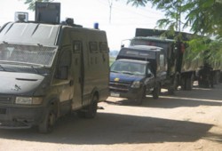 فيديو.. ميليشيات الانقلاب تحول دمياط لثكنة عسكرية