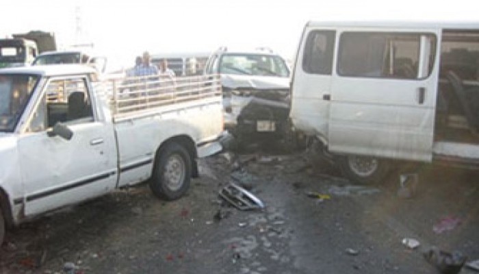 شؤم الانقلاب.. مصرع 13 مواطنًا في انقلاب سيارة ببني سويف