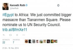 سخرية حقوقية من سعي الانقلاب لنيل مقعد في مجلس الأمن