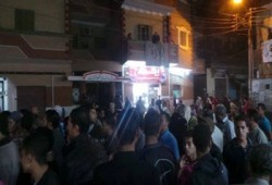 مسيرة شبابية مفاجئة بشارع محمد محمود تتوعد بإسقاط الانقلاب