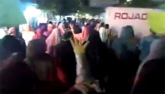 ثوار الزاوية الحمراء يواصلون حراكهم ضد الانقلاب