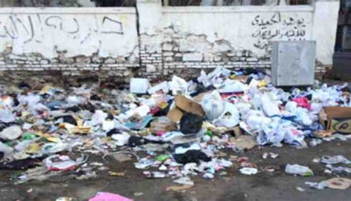 القمامة ومياه الصرف تحاصران أحياء بورسعيد.. والانقلاب يتجاهل