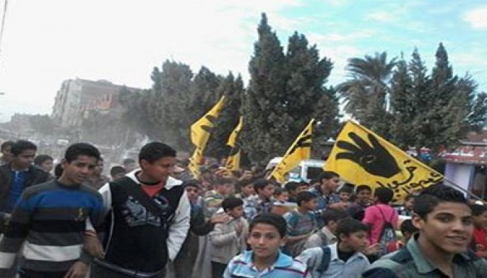 3 فعاليات حاشدة بمركز أبشواي ضمن مليونية "عودوا لثكناتكم"