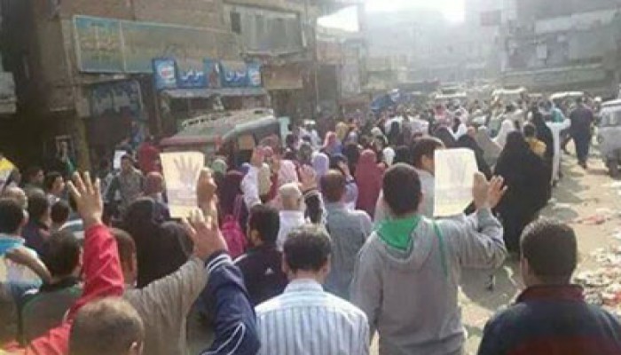 بالصور.. مسيرة أحرار شبرا الخيمة