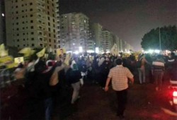 مدينة نصر تواصل تحديها لداخلية الانقلاب بمسيرة حاشدة